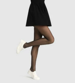 Collant Noir Pour Femme Trio Rouge 10 Collant Noir Pour Femme Trio Rouge -Offres DIM Boutique D0CZIE3 0HZ 03