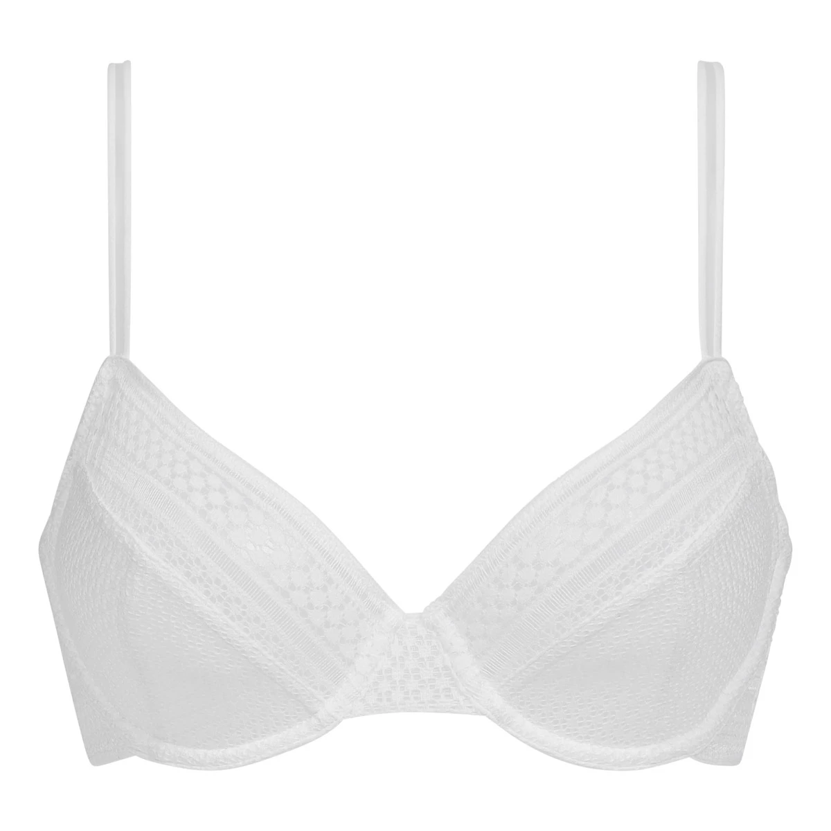 Soutien-gorge Emboitant à Armatures En Dentelle Blanc Chic Summer 8 Soutien-gorge Emboitant à Armatures En Dentelle Blanc Chic Summer – Image 6