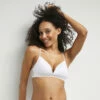 Soutien-gorge Triangle Mousse Amovible En Dentelle Blanc Chic Summer -Offres DIM Boutique D0CZKC1 0HY 01