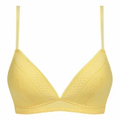 Soutien-gorge Triangle Avec Armatures En Dentelle Jaune Chic Summer -Offres DIM Boutique D0CZLC1 ARA 05