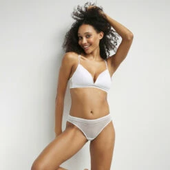 Culotte Femme En Dentelle Graphique Blanc Chic Summer Dim -Offres DIM Boutique D0CZMC1 0HY 03