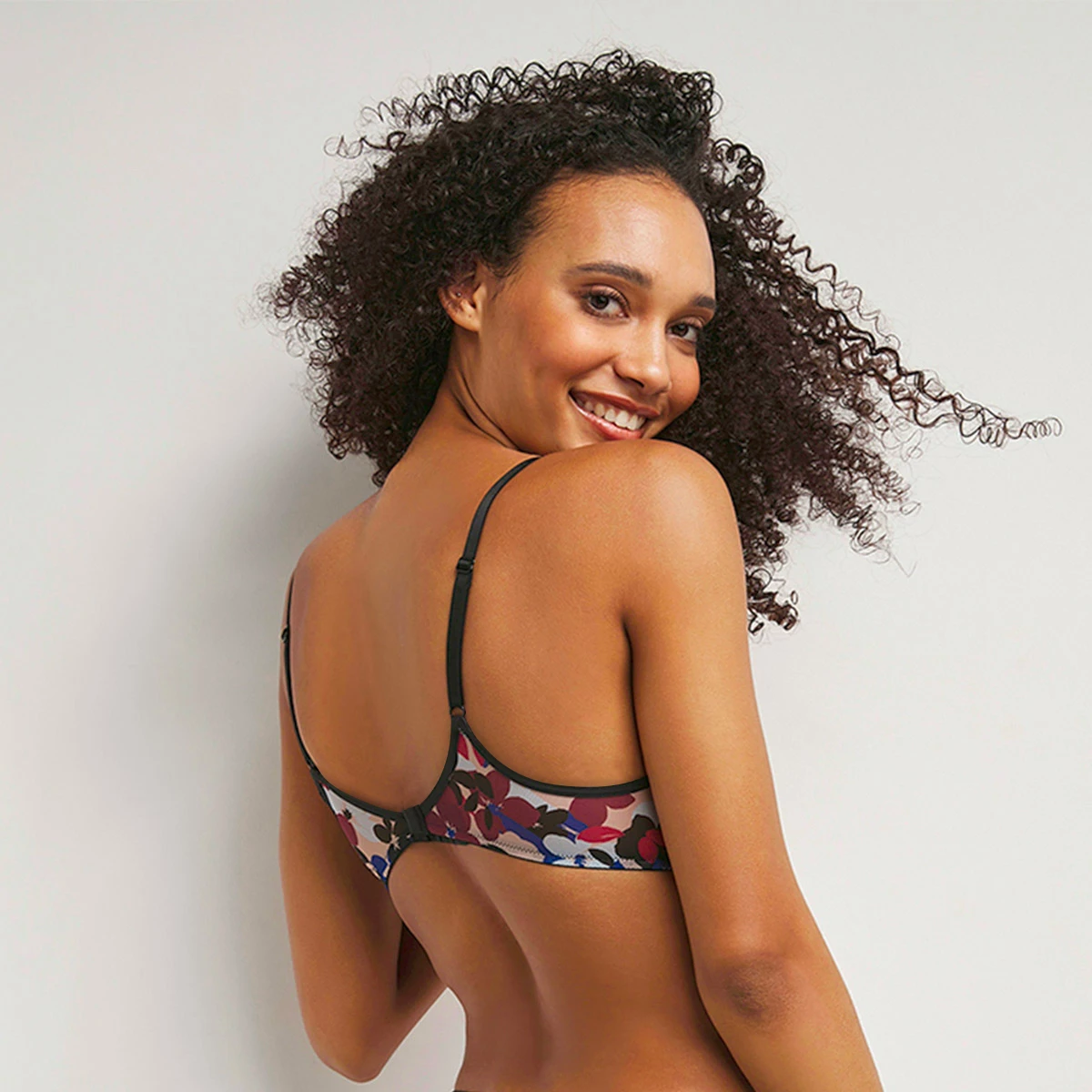 Soutien-gorge Emboitant Armatures En Tulle Floral Flower Transparency 5 Soutien-gorge Emboitant Armatures En Tulle Floral Flower Transparency – Image 3