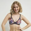 Soutien-gorge Triangle Souple En Tulle Floral Flower Transparency -Offres DIM Boutique D0CZQC1 AR9 01
