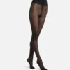 Collant Noir Diam's Jambes Fuselées 25D -Offres DIM Boutique D1142E1 0HZ 01