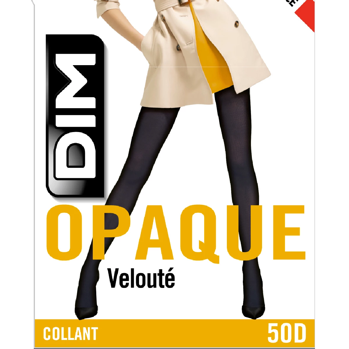 Collant Opaque Velouté Marine 50D Femme Les Opaques 6 Collant Opaque Velouté Marine 50D Femme Les Opaques – Image 4