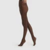 Collant Chocolat Opaque Velouté Style 50D 2 Collant Chocolat Opaque Velouté Style 50D -Offres DIM Boutique D1312M1 2FQ 01
