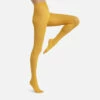 Collant Opaque Femme Effet Velouté Jaune Tournesol 40D Dim Style -Offres DIM Boutique D1312M1 AKI 01