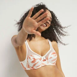 Soutien-gorge Emboitant à Armatures Imprimé Palmiers Generous Dim