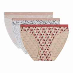 Lot De 3 Slips Femme Coton Stretch Imprimé Graphique Rose Les Pockets 13 Lot De 3 Slips Femme Coton Stretch Imprimé Graphique Rose Les Pockets -Offres DIM Boutique D4C17P3 A2L 05