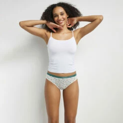 Lot De 3 Culottes En Coton Stretch Sable Motifs Balnéaire Les Pockets -Offres DIM Boutique D4C17P3 AL4 03