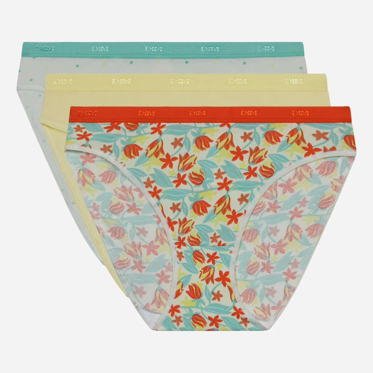 Lot De 3 Slips Femme Coton Stretch à Motifs Foulard Jaune Les Pockets 8 Lot De 3 Slips Femme Coton Stretch à Motifs Foulard Jaune Les Pockets – Image 6