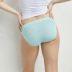 Lot De 3 Culottes En Coton Turquoise Motifs Géométriques Les Pockets -Offres DIM Boutique D4C17P3 AL7 02