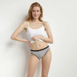 Lot De 5 Culottes Femme Coton Stretch Motif Savane Noir Les Pockets 11 Lot De 5 Culottes Femme Coton Stretch Motif Savane Noir Les Pockets -Offres DIM Boutique D4C17P5 AHZ 03