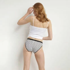 Lot De 5 Culottes Femme Coton Stretch Motif Savane Noir Les Pockets 12 Lot De 5 Culottes Femme Coton Stretch Motif Savane Noir Les Pockets -Offres DIM Boutique D4C17P5 AHZ 04