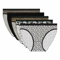 Lot De 5 Culottes Femme Coton Stretch Motif Savane Noir Les Pockets 13 Lot De 5 Culottes Femme Coton Stretch Motif Savane Noir Les Pockets -Offres DIM Boutique D4C17P5 AHZ 05