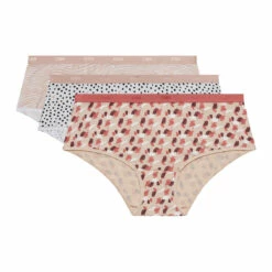 Lot De 3 Boxers Femme Coton Stretch Imprimé Graphique Rose Les Pockets 13 Lot De 3 Boxers Femme Coton Stretch Imprimé Graphique Rose Les Pockets -Offres DIM Boutique D4C20P3 A2L 05