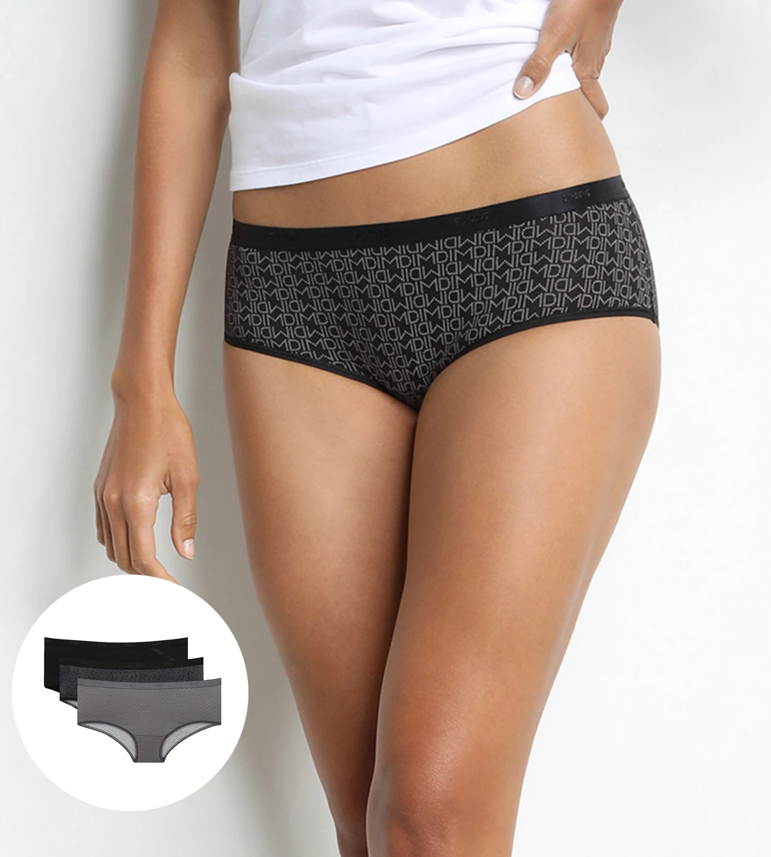 Lot De 3 Boxers Noirs Femme Les Pockets Coton 3 Lot De 3 Boxers Noirs Femme Les Pockets Coton