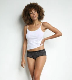 Lot De 3 Boxers Noirs Femme Les Pockets Coton 10 Lot De 3 Boxers Noirs Femme Les Pockets Coton -Offres DIM Boutique D4C20P3 DP6 03