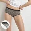 Lot De 5 Boxers Femme Coton Stretch Imprimé Animalier Noir Les Pockets -Offres DIM Boutique D4C20P5 AHZ 01