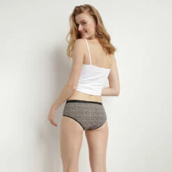 Lot De 5 Boxers Femme Coton Stretch Imprimé Animalier Noir Les Pockets 11 Lot De 5 Boxers Femme Coton Stretch Imprimé Animalier Noir Les Pockets -Offres DIM Boutique D4C20P5 AHZ 04