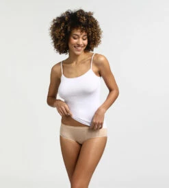 Lot De 3 Boxers Blanc/peau/noir Les Pockets Coton 11 Lot De 3 Boxers Blanc/peau/noir Les Pockets Coton -Offres DIM Boutique D4H01P3 8EN 03