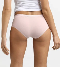 Lot De 3 Boxers Peau/rose/nacre Les Pockets Coton -Offres DIM Boutique D4H01P3 8EP 02