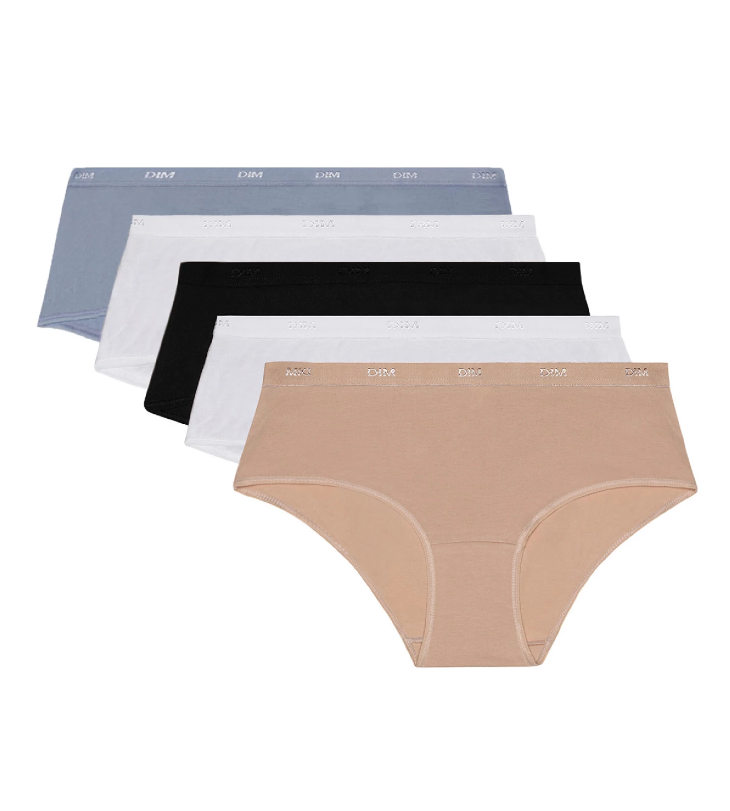 Lot De 5 Boxers Pour Femme En Coton Stretch Les Pockets Ecodim 8 Lot De 5 Boxers Pour Femme En Coton Stretch Les Pockets Ecodim – Image 6