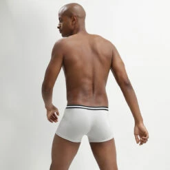 Lot De 4 Boxers Noirs Et Gris ECODIM Coton -Offres DIM Boutique D6578P4 4F5 03