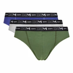Lot De 3 Slips Homme Forêt Bleu Quartz Dim Coton Stretch 9 Lot De 3 Slips Homme Forêt Bleu Quartz Dim Coton Stretch -Offres DIM Boutique D6595T3 AK9 03