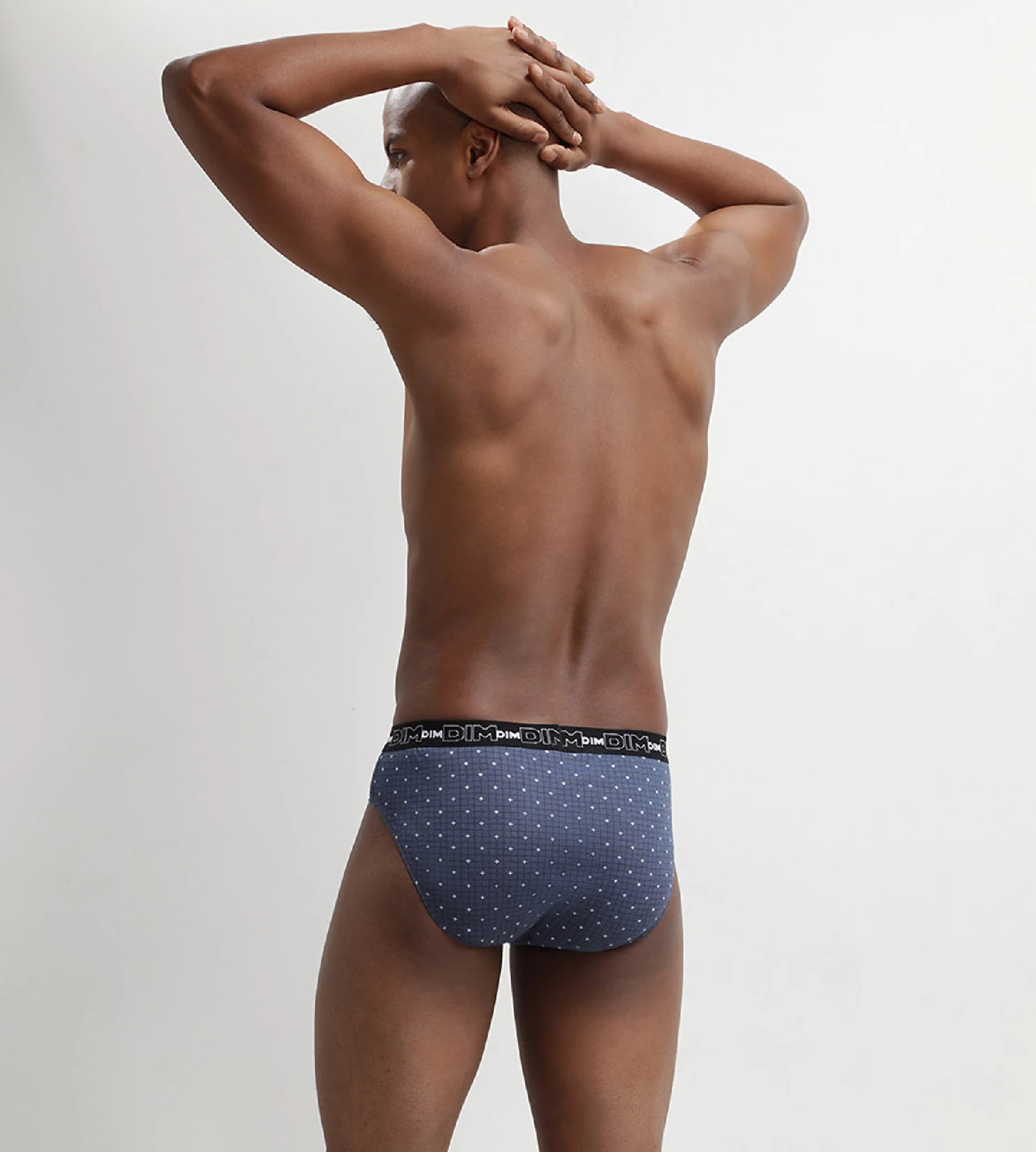 Lot De 3 Slip Homme En Coton à Imprimés Croix Bleu Dim Coton Print 6 Lot De 3 Slip Homme En Coton à Imprimés Croix Bleu Dim Coton Print – Image 4