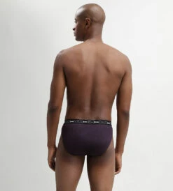 Lot De 3 Slip Homme En Coton Avec Imprimé Pois Noir Dim Coton Print -Offres DIM Boutique D6638G3 9VG 03