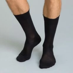 DIM Chaussettes Thermo Noires Homme