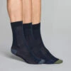 3-pack Navy Blue Men's Socks -Offres DIM Boutique DIM 06KL 8KZ 01